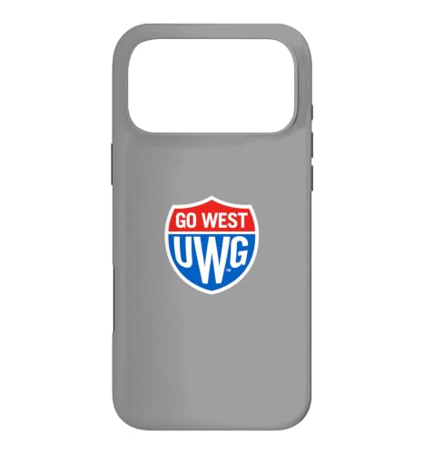 University of West Georgia UWG Wolves Go West Shield Logo �X�}�z�P�[�X iPhone 17 Pro Max �p