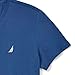 Nautica Men's Short Sleeve Solid Slim Fit V-Neck T-Shirt, Estate Blue, Large