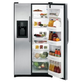 GE GSH25JSXSS 35 3/4 25 cu. ft. Side by Side Refrigerator - Stainless Steel