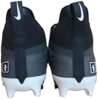 Nike Men's Alpha Menace Elite 4 Football Cleats 'Black White' (FZ7701-001) - Size 14.5 - Image 5