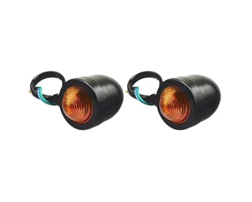 Clignotants moto universels 12V à haute luminosité avec feux indicateurs étanches et robustes