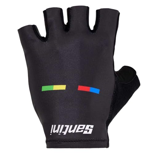 Santini UCI World Champion 2025 Short Gloves L
