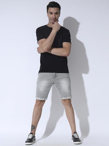 Image of Round Neck Half Sleeve Pure Cotton T-Shirt