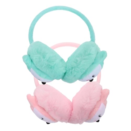 FRCOLOR 2Pcs Earmuffs Adorable Warm Ear Covers for Lightweight and Comfortable Winter Ear Protection Lake for Outdoor Activities
