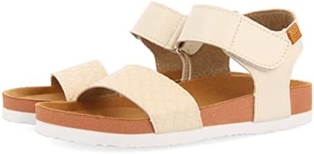 Sandales GIOSEPPO Fille - Modèle Bout Ouvert Color Cobre | Semelle Synthétique Et Confortable - Style Bio