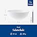 Villeroy & Boch - Royal Salatschüssel 21 cm Weiß, Spülmaschinenfest, Mikrowellensicher, Schüssel Keramik, Servierschüssel, Salatschale, Servierschale, Geschirr, Premium Bone Porzellan
