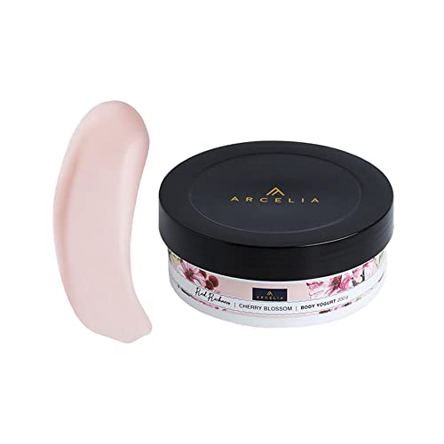 Image of Arcelia by Shoppers Stop Body Yogurt Red Richness - Cherry Blossom 200 gm