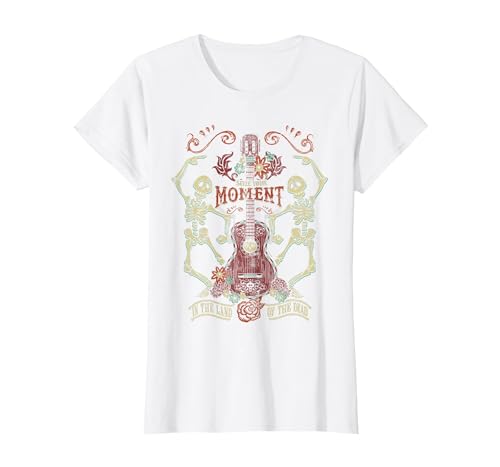 Image of Disney Pixar Coco Your Moment Skeletons T-Shirt, Women, White, Small