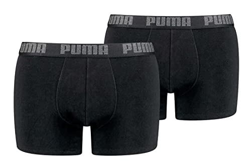 Preisvergleich Produktbild PUMA Herren Basic Boxer 2P Unterwäsche, schwarz (Black), M