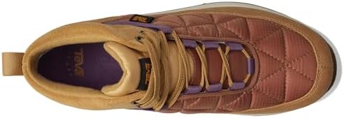 Teva Women's Reember Commute WP Ankle Boot, Curry/Carob Brown, 7 | Image 1