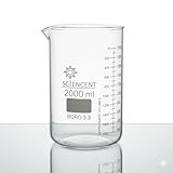 Sciencent Glass Beakers (2000ml)