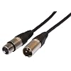 QTX Essential Microphone Cable XLR Female to XLR Male Lead Fully Shielded Audio Cable for Studio & Live Use 6 Metre Black #3