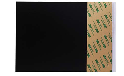 Zamtac-30030002-05-08-1mm-Black-PEI-Sheet-Polyetherimide-Build-Surface-with-468MP-Adhesive-Tape-for-3D-Printer-Accessories