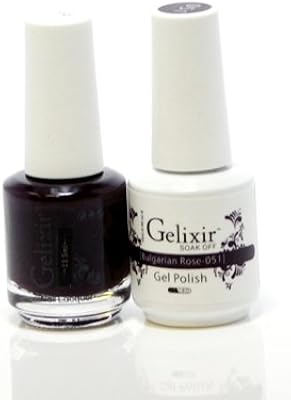 Gelixir matching color & nail lacquer Bulgarian Rose -051
