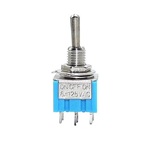 Interrupteur à bascule MTS-203 DPDT 6 Pin ON-ON 6A 125VAC