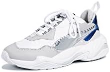 PUMA Women's Thunder Electric Sneakers, Puma White/Grey Violet/White, 8 Medium US
