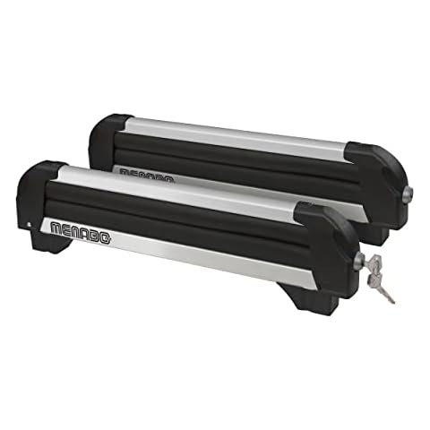MENABO 000071800000 Iceberg Ski Rack for 4 Pairs of Skis or 2 Snowboards Cover