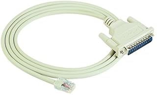 Moxa CN20040 10 pin RJ45 to DB25 Male Cable Series