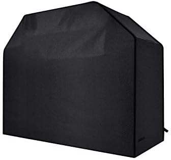 Youtob BBQ Grill Cover 58 inch 600D Heavy Duty Fully Waterproof Outdoor Barbecue Smoker Cover Ripstop & Fade Resistant Material (Extra Storage Bag Included)