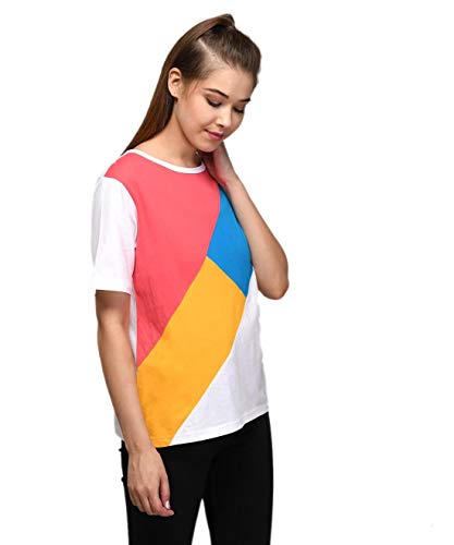 Image of KOTTY Women's Solid Regular Fit T-Shirt