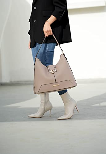 Image of MKF Collection Hobo Bag for Women & Wristlet Wallet Set, Vegan Leather Handbag Purse Set, Shoulder bags by Mia K