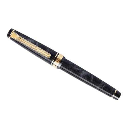 Stylo plume en résine élégant pour calligraphie soignée et écriture fine F