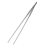 VORESTIC 48 cm Aquarium Pinzette Lang, Gerade Aquarium Pinzette 48 cm, Sehr Lange Pinzette zum Bepflanzen und Füttern