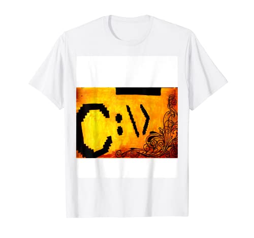 DOS Prompt, Computer, Technology, Vintage, Retro T-Shirt