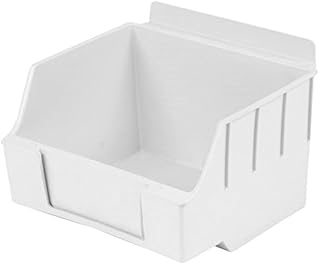 Slatwall Storage/Display bin, Plastic (Polypropylene), 4.62