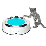 PKNOVEL Automatic Cat Toys, Electric Interactive Cat Toy, Cat Toys with Running Mouse and Scratching
