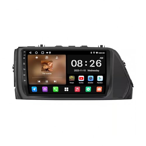 Radio coche 2 DIN para Hyundai Verna 2017 con navegador GPS, Bluetooth y memoria 4G+64G