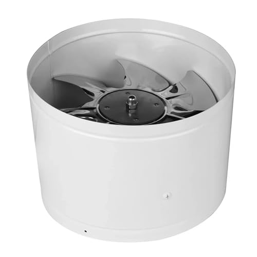 Ventilateur de conduit de 4 pouces compact et puissant pack de 2 blanc