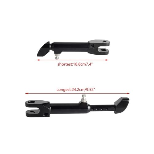 Béquille latérale réglable moto pour S1000RR et S1000R de 5,5 à 7 pouces - 5