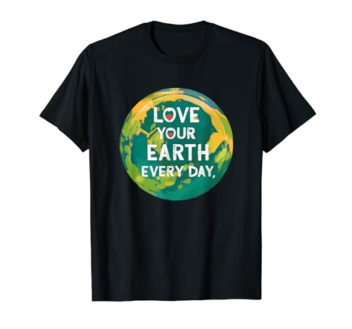 Cool Earth Day Ama tu Tierra todos los días - Amantes de la Tierra 2024 Camiseta