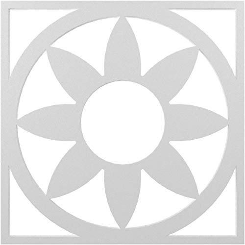 Ekena Millwork CMPP34BL Blume Architectural Grade PVC Pierced Urethane Ceiling Medallions 34"OD x 11 3/4"ID x 1"P