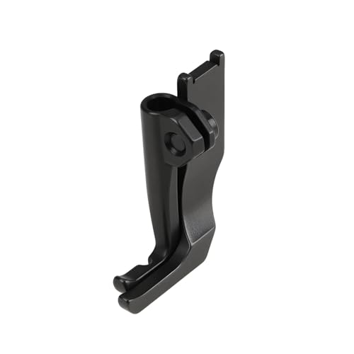 OTOTEC Pied-de-biche étroit pour Fermeture éclair Latérale Droite pour Machines à Coudre Industrielles à Double Entraînement