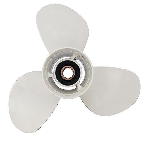 OEM Yamaha Aluminum Cupped 3 Blade Prop Propeller 10 5/8 X 12 6H5-45952-00-00