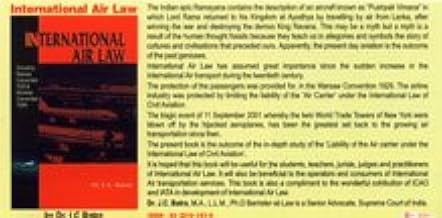 International Air Law ; Including Warsaw Convention 1929 and Montreal Convention 1999