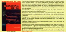 Bio-Green Books International Air Law ; Including Warsaw Convention 1929 and Montreal Convention 1999