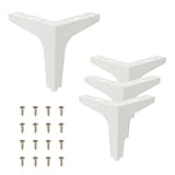 Instructions : Fixez solidement les pieds métalliques triangulaires au bas du meuble à l'aide de vis ou de matériel de fixation. Assurez-vous que les pieds sont positionnés uniformément et à niveau pour maintenir stabilité et équilibre