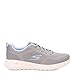 Skechers Women's Go Walk Joy Violet Sneaker, Gray/Blue, 8.5