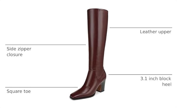 Franco Sarto Womens Salino Pump Oxblood Red Leather 7.5 M by Franco Sarto - Used condition - Image 3