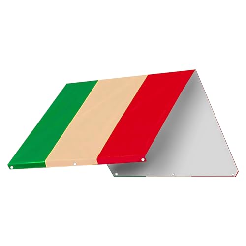 Uhngw Tarp de reemplazo del patio de recreo, copa de reemplazo del patio de recreo,Cuerpo de techo de juegos impermeable | 132x226cm/51.97x88.98 pulgadas, decoración de juego al aire libre, accesorios