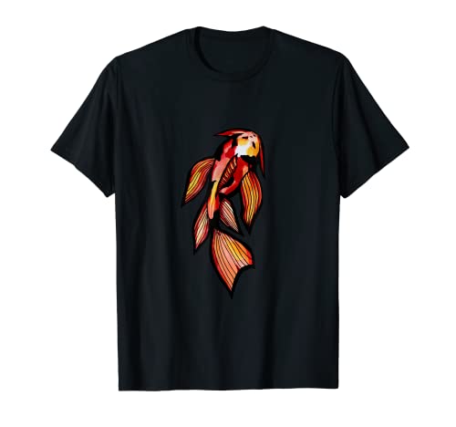Koi Fish Pond Art solo koi Camiseta