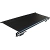 Slide Topper Awning Slide Out Cover Plus Disassembly-Free Adjustment Mechanism with 49 Extension Full Kit for RV,5th Wheel,Trailer,Camper -Black Solid, 5'6 (5'1 Fabric)