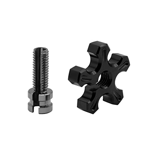 �I�[�g�o�C�p�t�@�X�i�[ �I�[�g�o�C CNC �A���~�}�C�i�X�l�W M10/M8 * 1.25 �N���b�`�P�[�u�����C���[�A�W���X�^�[ �ɓK�����郄�}�n R25 R3 MT03 MT07 MT09 MT 03 07 09(Black 8mm)