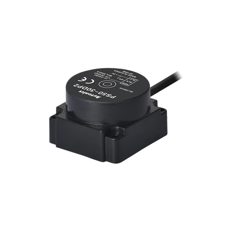 Capteur de proximite inductif carre PS50-30DN2 avec distance detection 30mm fil et cable