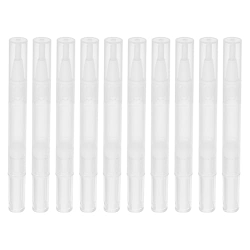 Ipetboom 10 Pack 5ml Empty Nail Oil Pens Refillable Cuticle Oil Pen for Nail Care