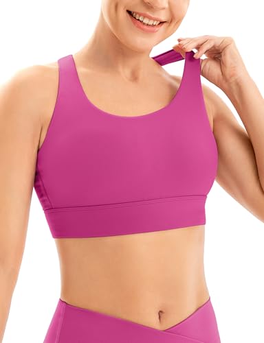 Image of Sports Bras for Women High Support Large Bust Strappy Workout Tanks Tops