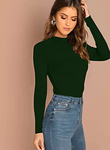 Image of Dream Beauty Fashion Women's Casual Round Neck Long Sleeves Stylish Top, 23 inch inches (Top Empire-06)